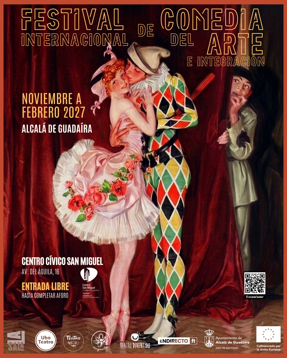 Cartel del Festival de Comedia del Arte e Integración