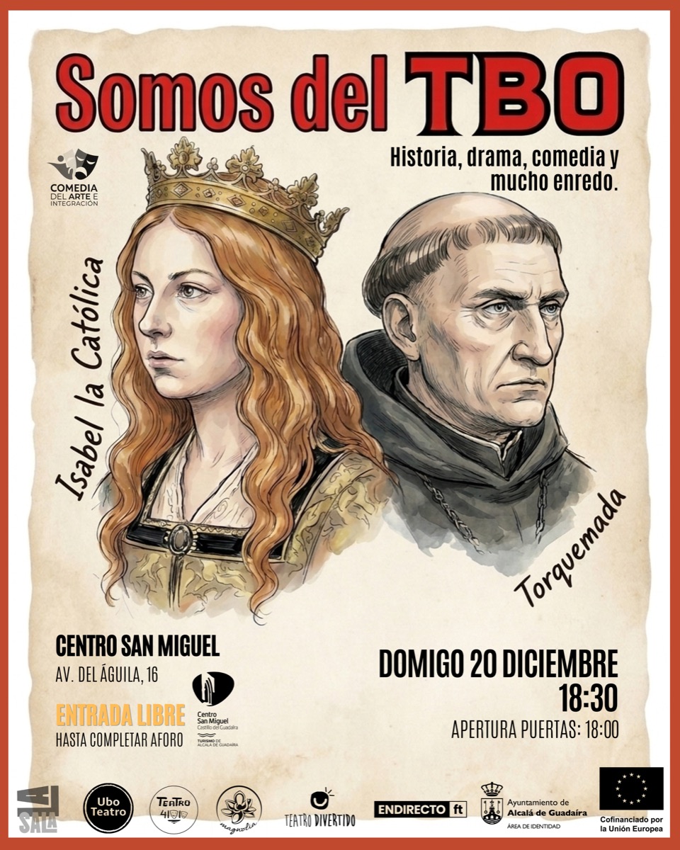 Cartel de la obra Somos del TBO